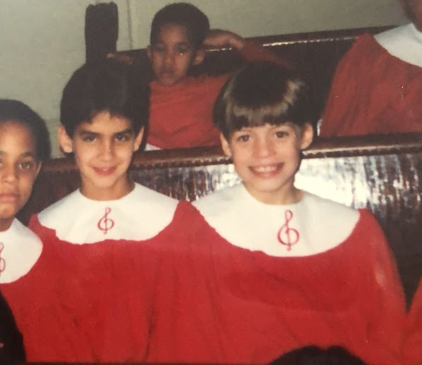 Alan Kevin no coral infantil